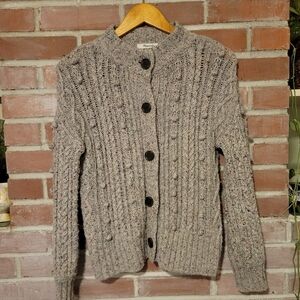 Madewell Heathshire Bobble Cardigan Sweater